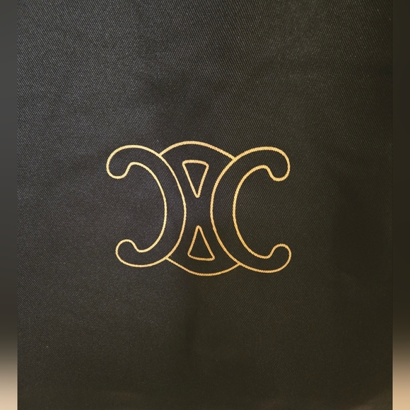 Brand new!! Brand new authentic Celine luxury large black canvas tote with logo - Picture 4 of 9